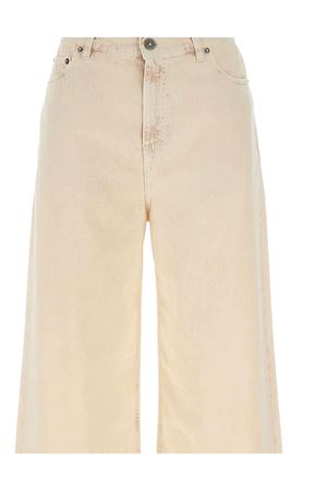 Melody Boyfriend jeans in light beige cotton denim GOLDEN GOOSE | GWP02079P00235120100